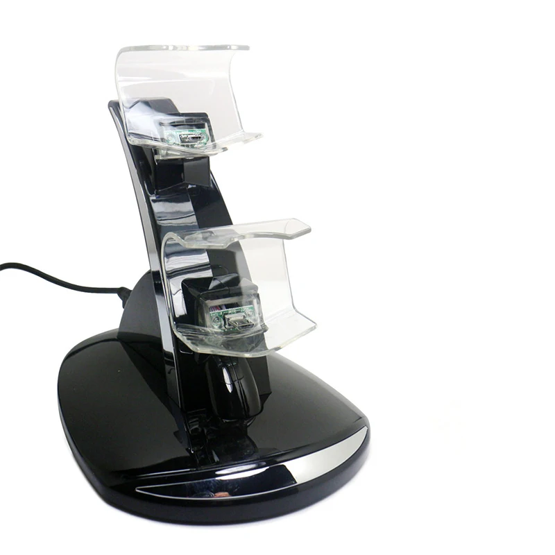 HAOBA LED Dual USB Charging Charger Dock Stand Cradle Docking Station for Playstation 3 PS3 Game Gaming Console Controller HAOBA LED Dual USB Charging Charger Dock Stand Cradle Docking Station for Playstation 3 PS3 Game Gaming Console Controller
