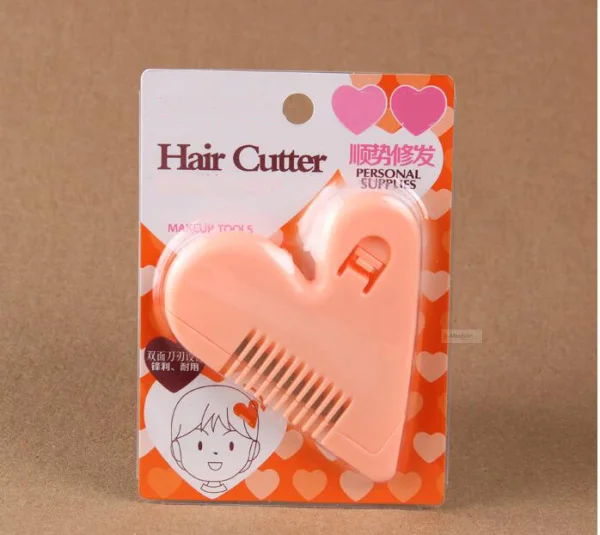 1pc Fringe Bangs Hair Cutter Diy Guide Layers Thinning Cutting