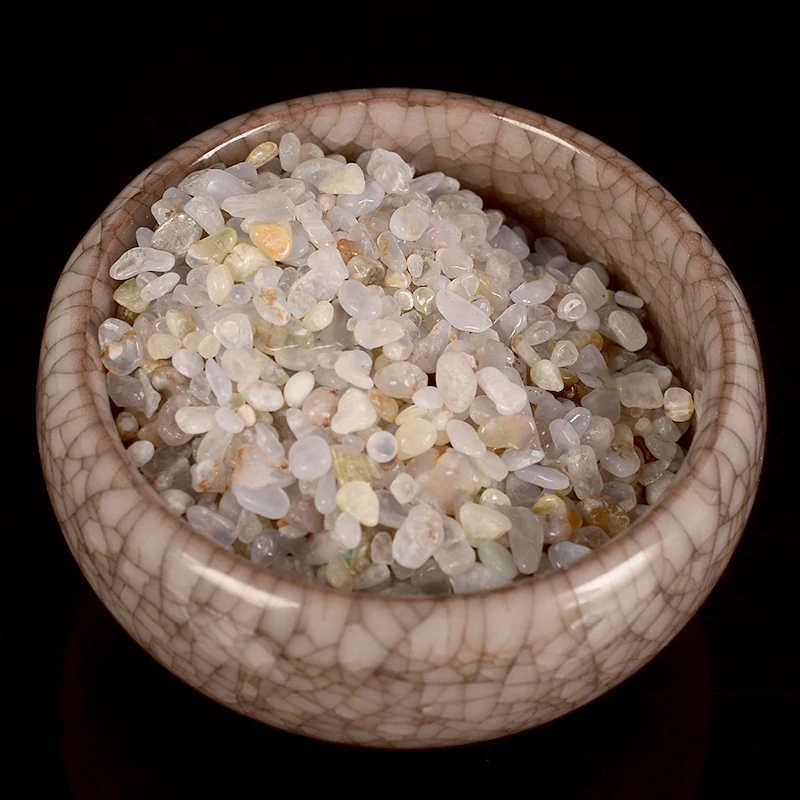 

Extra 10 Gram Free 100 G Natural Opal Mineral crushed Stone Tumbled Stone Home Fountain Decor Crystal Healing Reiki