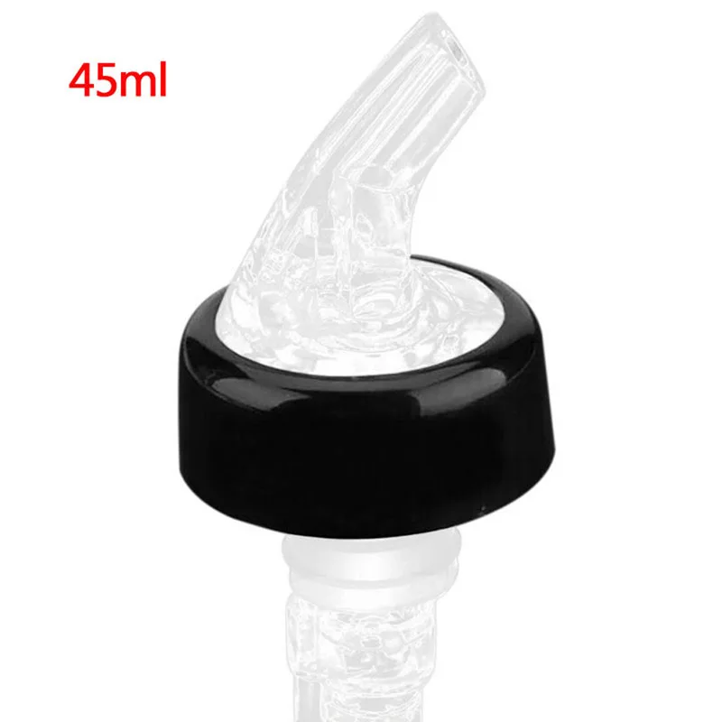 White-45ml Портативный 45/60 мл Быстрое измерение заливщик напитки вина дозатор коктейлей дома инструменты сопло бутылки пробки - Цвет: White-45ml