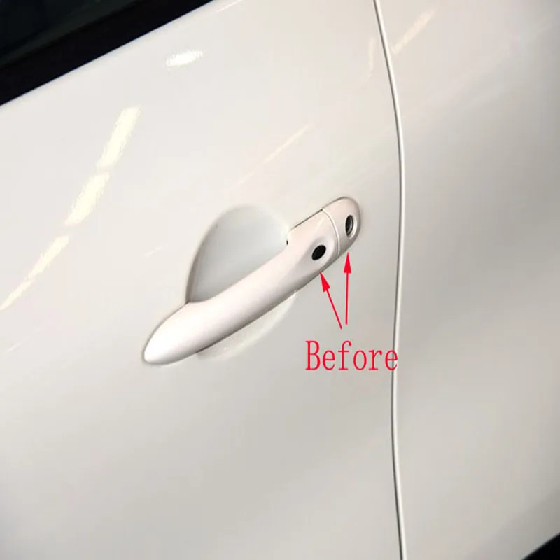 Хромированная крышка дверной ручки из АБС пластика для Renault Megane 3 iii 2009 2010 2011 2012 2013