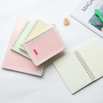 

Climemo PVC Spiral book coil Notebook for Journal Diary 21*14.4cm, 13*9.1cm NP188