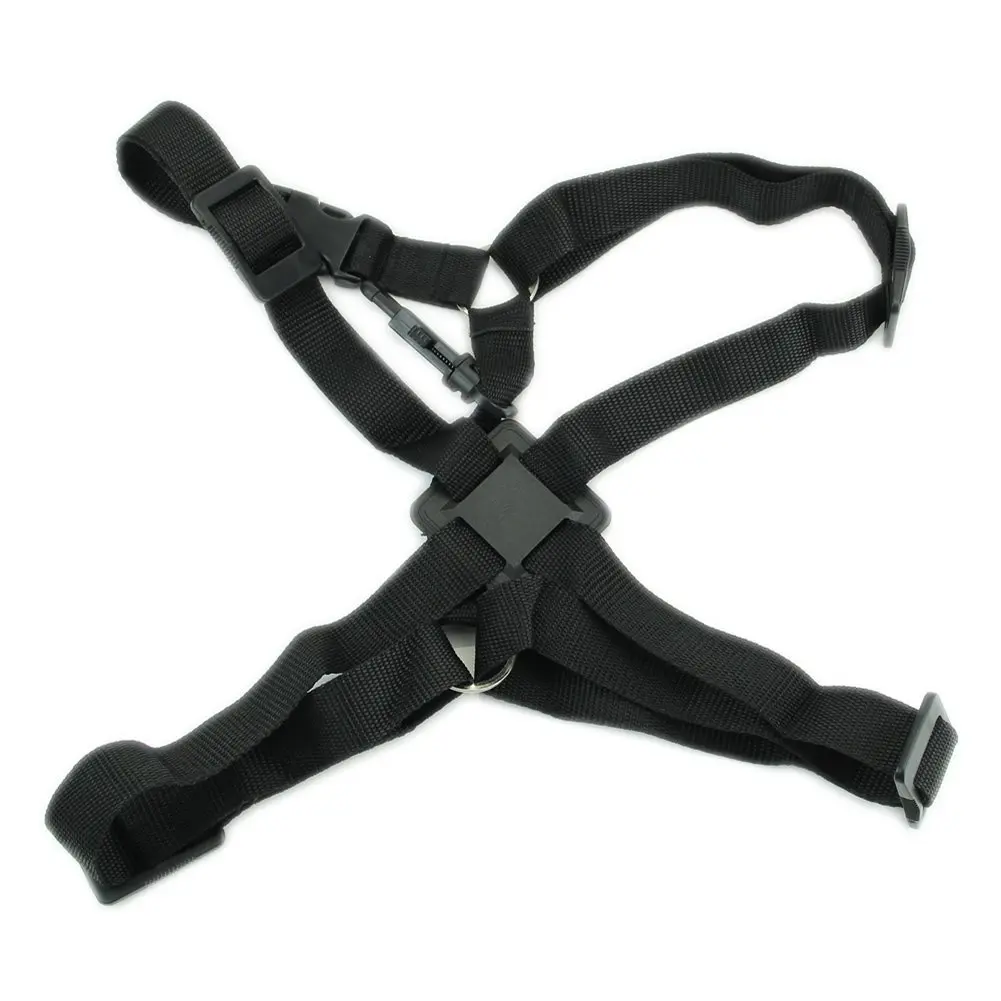 Black Adjustable Tenor Baritone Sax Saxophone Harness Shoulder Strapin