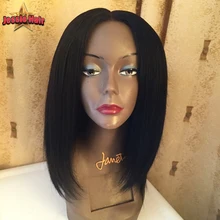 Brazilian Human Hair Bob Wigs For Black Women Short Hair Lace Front Wig Bob Style 130% Density Glueless Bob Full Lace Wigs Cheap