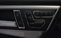 2010-2015 для Mercedes-Benz E-класс W212 E200 e250 E300 E350 подкладке сиденья регулировка кнопка включения рамки отделкой из нержавеющей 6 шт