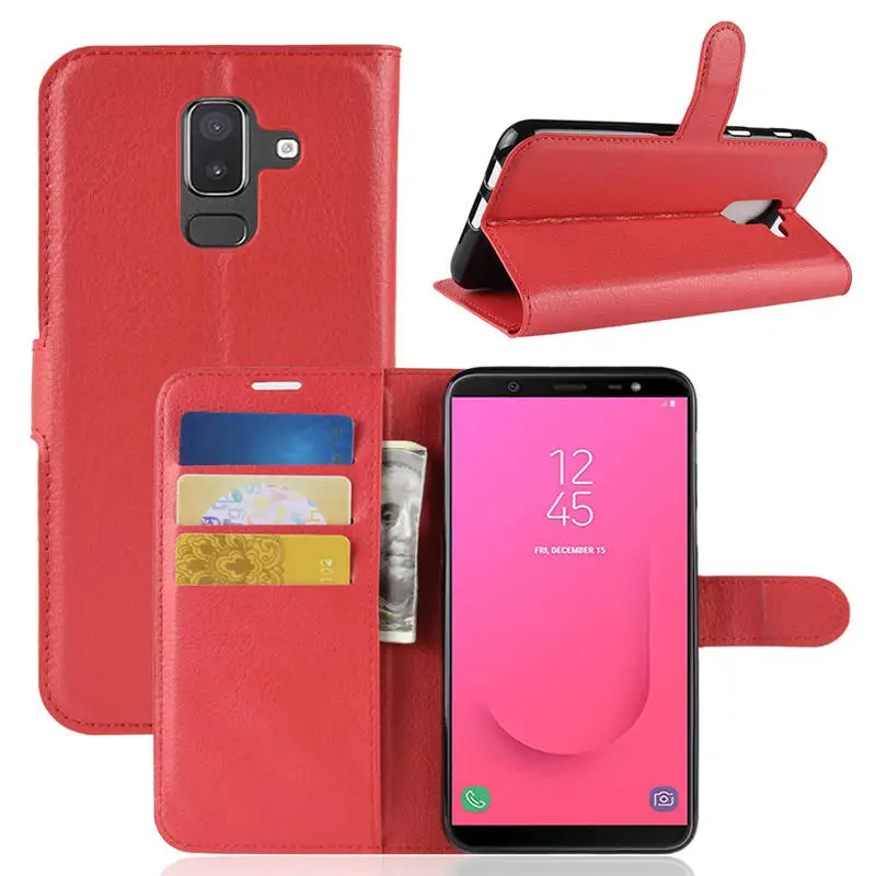 Для Samsung Galaxy On8 2018 чехол для телефона из искусственной кожи On 8 J810F J810 SM J810G/DS