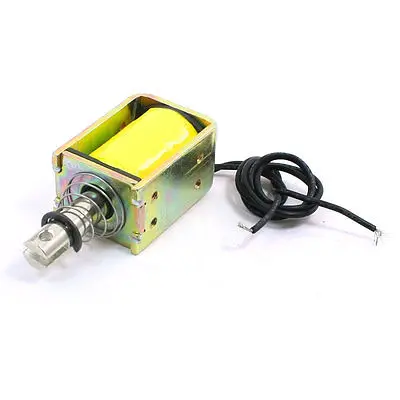 

DC 12V Open Frame Push Pull Type Solenoid Electromagnet 0.8N Holding ZYE1-0837Z