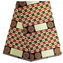 Настоящая Ява хлопчатобумажная восковая ткань Гана Кенте узор Африканский хлопок восковые принты ткань нигерийский Пейдж воск ткань для шитья