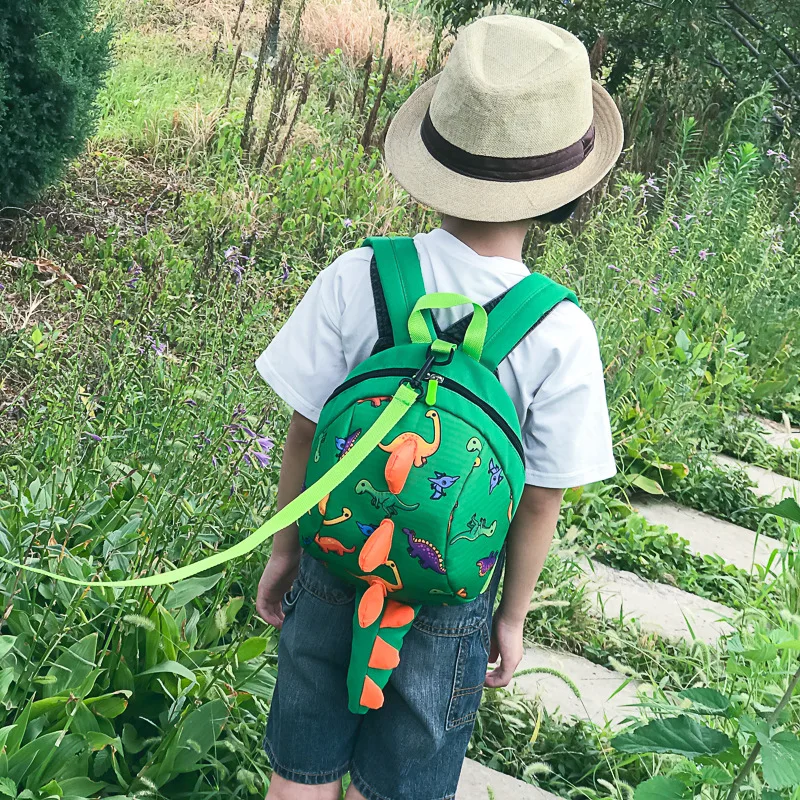  Dinosaur Children's Bags For Girls Boys Anti-lost Kindergarten 2-5 Years Old Baby Backpack Travel P - 4000029541294