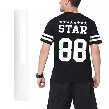

Heat transfer vinyl 50*100/200/300/400/500cm heat press for t shirts transfer vinyl high elastic vinyl film iron on DIY clothing