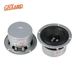 GHXAMP 4ohm 3 дюймов полный диапазон динамик блок Bluetooth динамик DIY 60 Вт HIFI для 2,1 2,0 звуковая коробка ВЧ MID Bass громкий динамик 2 шт