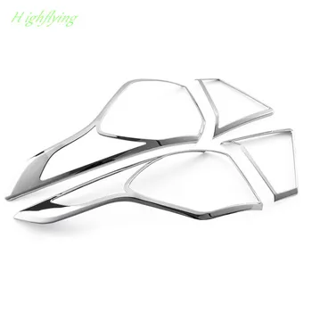 

ABS Chrome Rear Tail Light Lamp Cover Trim 4pcs For Ford Escape Kuga 2017