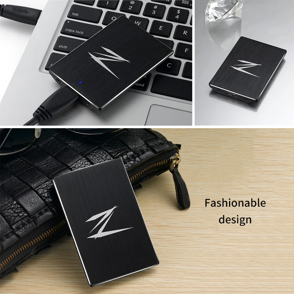 Внешний твердотельный накопитель Netac Z1 128 ГБ 256 512 Гб SSD Суперскоростной USB 3 0 кэш Мб