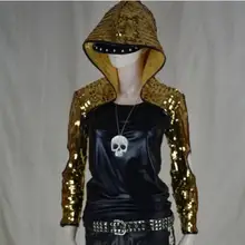 S-3XL, хит, новинка, Мужская одежда для ночного клуба, wo, Мужская одежда, певец, ди-джей, gd, индивидуальная большая шляпа с блестками, короткое пальто с длинным рукавом, Мужские Сценические костюмы