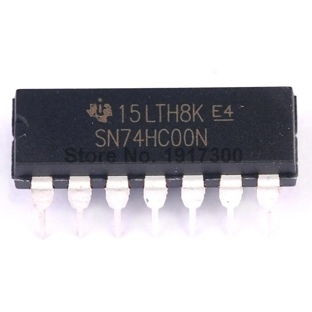 10 ШТ. SN74HC00 74HC00 HC00 74HC00N DIP14 NAND gate IC|ic| |