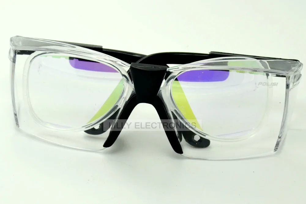 Дважды Рамки защитные очки Очки очки для CO2 углекислого газа Лазерная 10600nm 10.6um