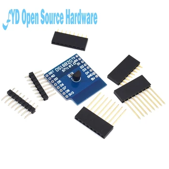 

DS18B20 temperature sensor module temperature module for D1 mini module expansion board learning board