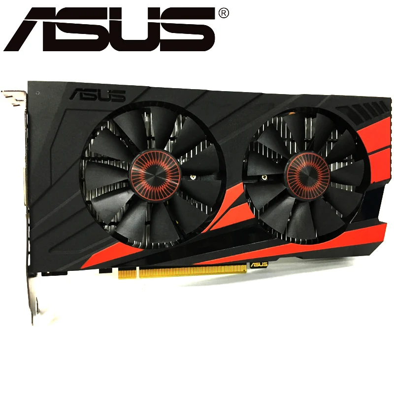 Видеокарта ASUS, оригинал GTX950, 2 ГБ 128 бит GDDR5 графические платы для nVIDIA, видеоадаптеры Geforce GTX 950, б/у, для игр 1050 750 TI-1