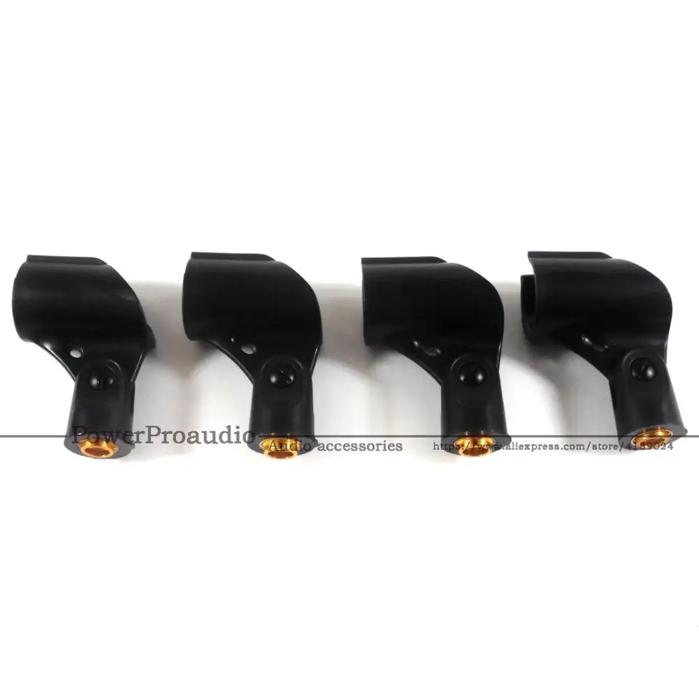 

4PCS /LOT Hiqh quality Microphone Clip Holder fits for Shure A25D, SM58, SM57 & other 3/4" inch microphone