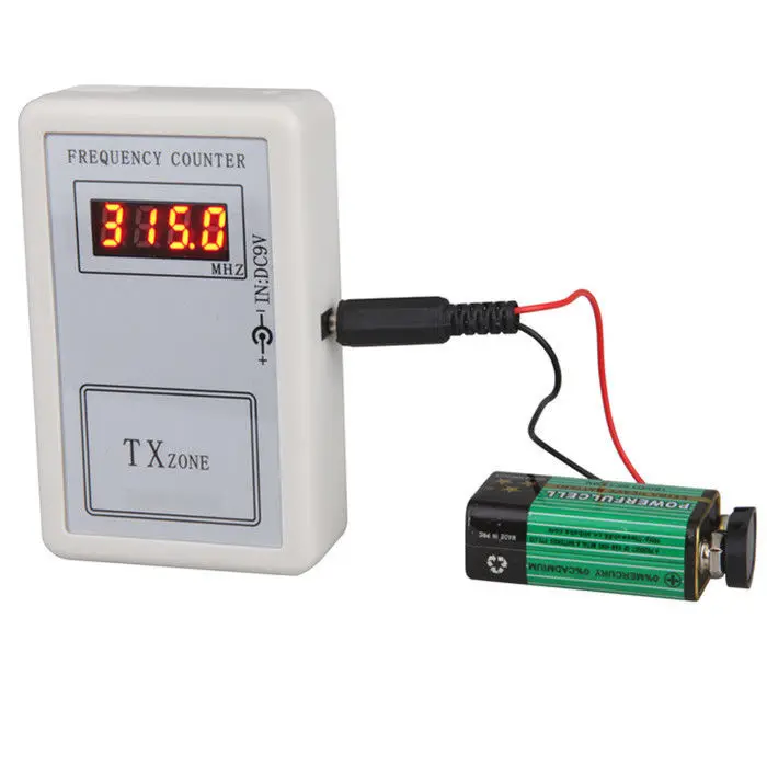 260 450MHZ Portable Frequency Counter *for Calibrate Remote Control Controllers Calibration dc