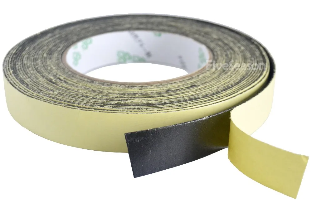 Premium Roll Industrial Strength black foam tape,self adhesive foam