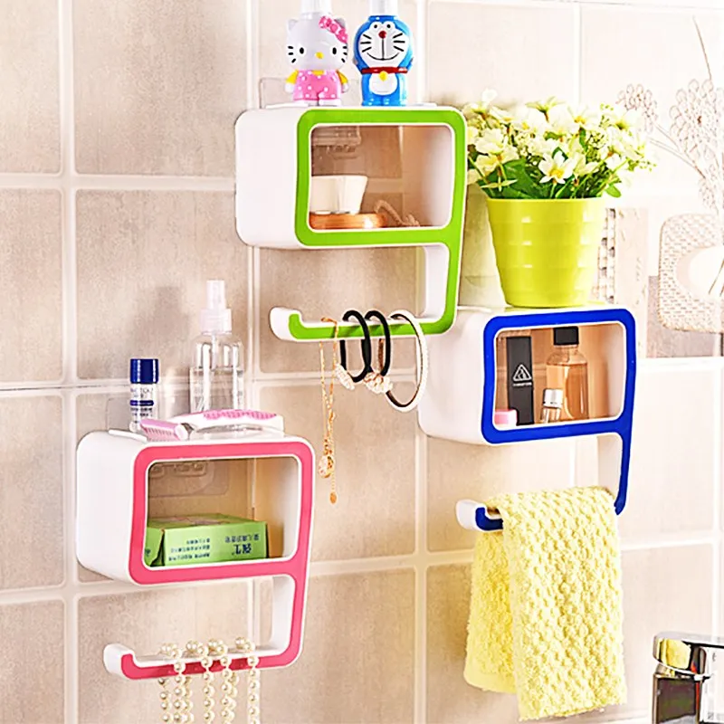 Креативные цифры 0 8 9 присоска настенная полка двойной держатель для мыла