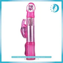 New Arrival Rotation Rabbit Dildo Vibrator 12 speeds Vagina Dual Vibrator Massager Sex WomenToy Waterproof Erotic Sex Product