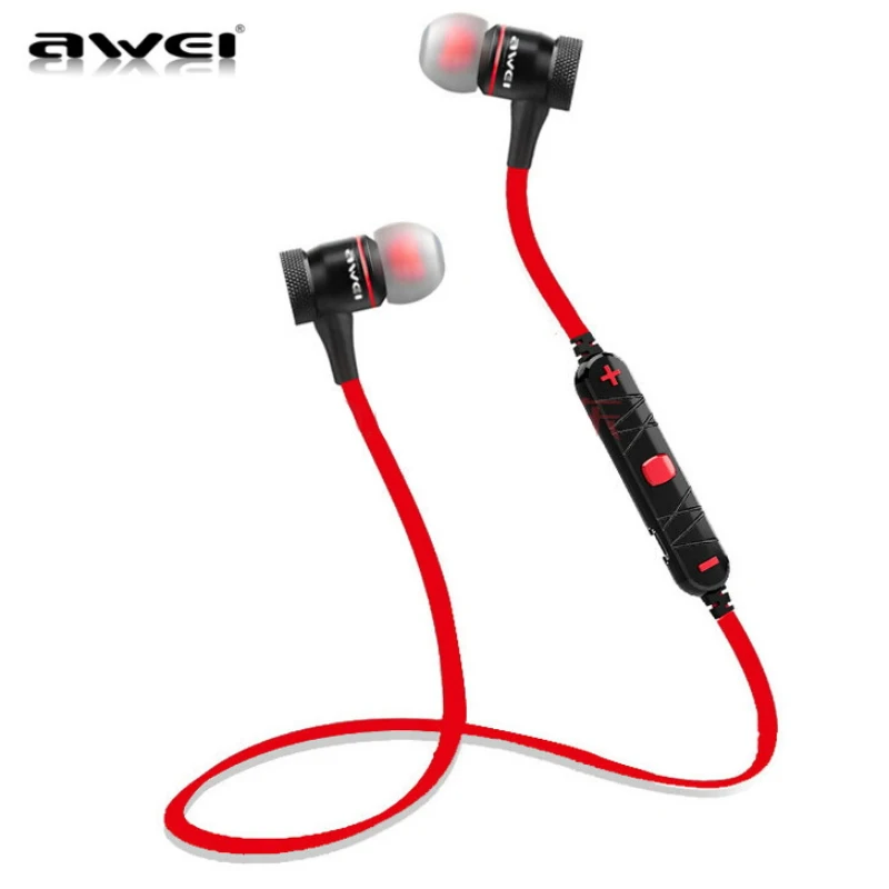 

Original Awei A920BL Smart Wireless Bluetooth 4.0 Sports Stereo Music Earphone In-Ear Headset Noise Reduction with Microphone