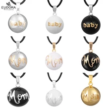 Collier Long avec pendentif en forme d'ange pour femme enceinte, bijoux à la mode, carillon d'harmonie,