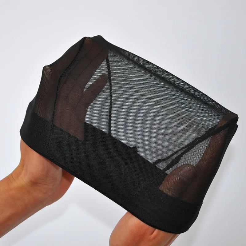 5 pçs lote Spandex Preto Dome Caps