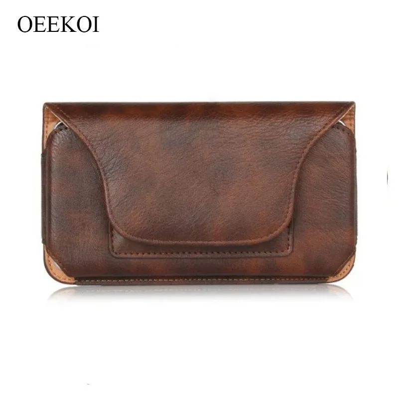 

OEEKOI Rhino Pattern PU Leather Belt Clip Holster Pouch Case for MaxCom Smart MS530 LTE/MS514/MS453/MS552/MS551/MS505/MS450