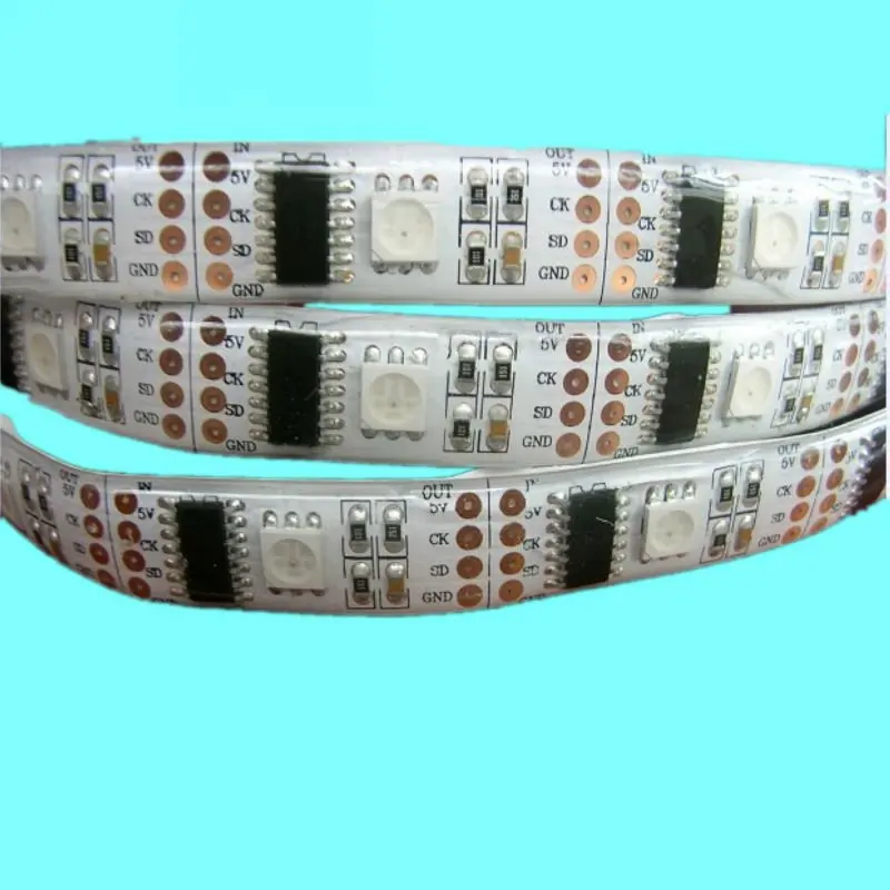 tira-de-luces-led-impermeable-para-pantalla-de-pixeles-cinta-de-5m-32led-5v-ws2801-5050-rgb-blanco-flexible-pcb-ip65-smd-300