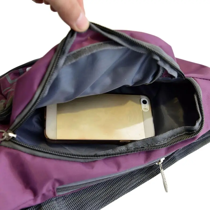 ISHOWTIENDA Новая мода бум поясной мешок бедра поясная сумка путешествия пакет на застежке marsupio uomo# A