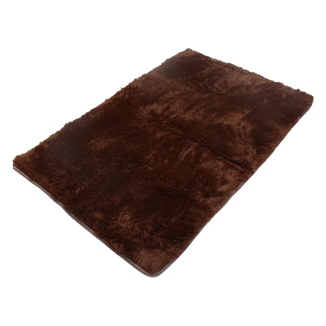 

Fluffy Anti-skid Shaggy Area Rug Yoga Carpet Home Bedroom Floor Dining Room Mat brown