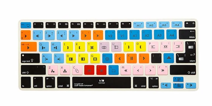 For A1278 Serato Scratch LIVE Shortcut Keyboard Screen Skin Cover For Macbook Pro Air Retina 13 A1369 A1466 A1425 A1502 1517 (4)