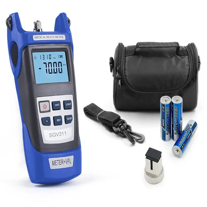 

2 IN 1 optical power meter red light machine 10 km fiber tester pen red light source Visual Fault locator