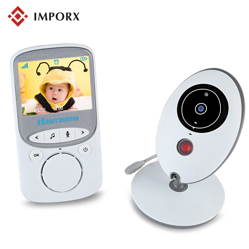 IMPORX беспроводной аудио видео Детский Монитор радио няня музыкальный Интерком IR