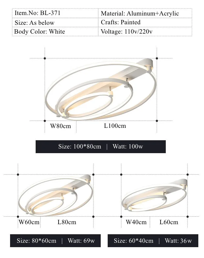 led ceiling light modern lamp living room lighting fixtures 9