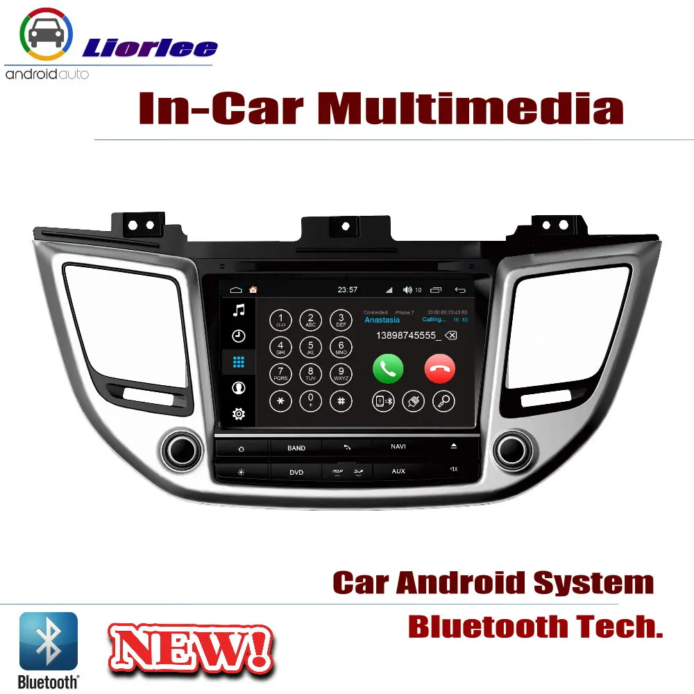 Sale Auto DVD Player GPS Navigation For Hyundai Tucson (TL) 2015~2019 Car Android Multimedia System Screen Radio Stereo Head Unit 4