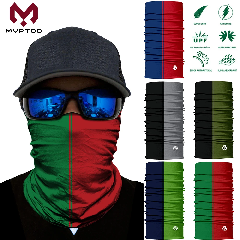

3D Seamless Motorcycle Bandana Neck Gaiter Half Face Mask Tube Scarves Snowboard Ski Motocross Outdoor Head Shield Sun Masks Men