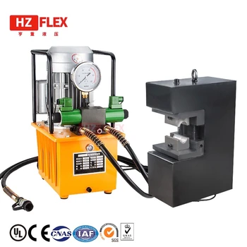 

By sea!! China good quality 18mm steel wire rope pressing swaging machine with 4 sets of dies