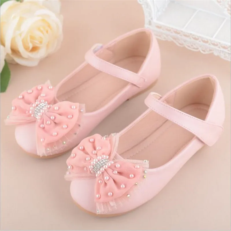 Детская кожаная обувь принцессы; детская Свадебная обувь для девочек; модные модельные туфли с цветами и стразами; обувь для вечеринок для девочек; размеры 24-37