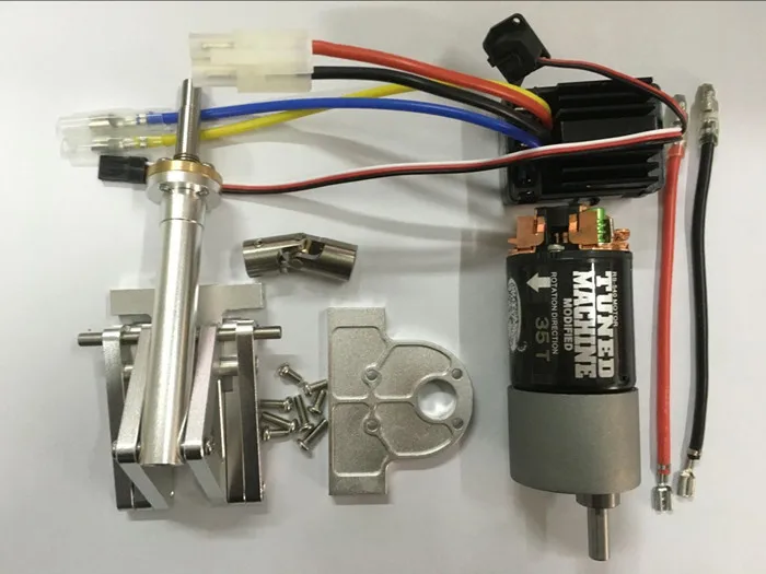 

Transmission Motor Mount Clutch Lift ESC/35T Motor Assembly for TAMIYA 1/14 scale SCANIA R470 R620 Tractor Trailer RC8WD Crawler
