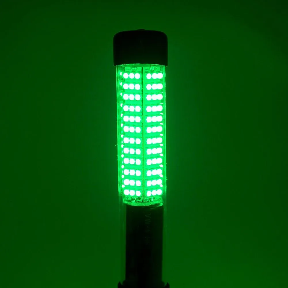 12 В 10,8 Вт 180 светодиодный s 1080 люмен светодиодный погружной рыболовный свет Подводное рыбопоисковое устройство лампа с 5 м шнуром