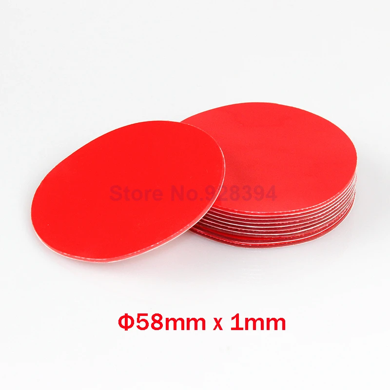 (Thickness1mm) 58mm Round VHB Clear Double Sided Acrylic Foam Adhesive