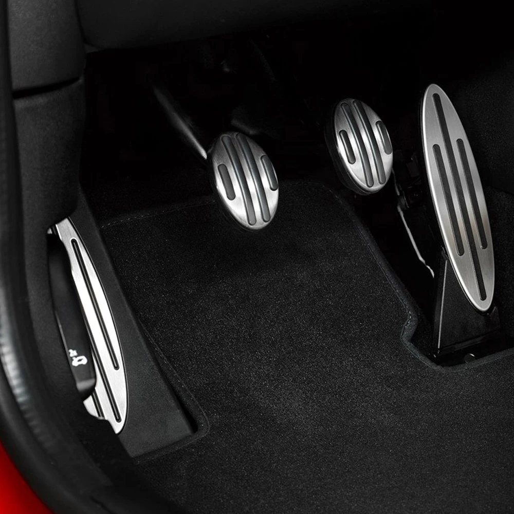 Car Stainless Steel At Mt Pedal Covers For Mini Cooper Jcw S R55 R56 R60 R61 F54 F55 F56 F60 Car Accessories Pedals Aliexpress