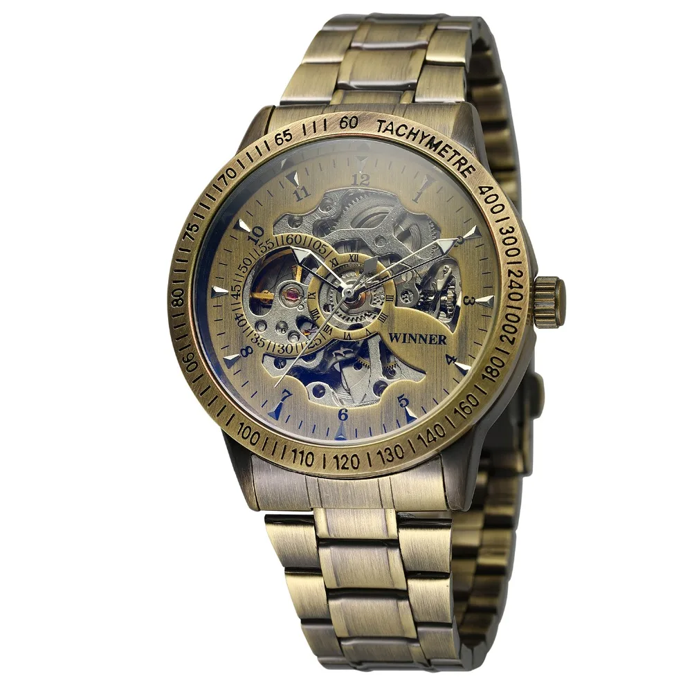 Часы наручные мужские winner relojes