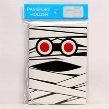 Мумия Владельца паспорта Для Мальчиков, 3D Дизайн ИСКУССТВЕННАЯ Кожа Обложка для Паспорта Для Удостоверения личности и Тикер Держатель, Банк Книга Держатель Размер: 14*10 СМ