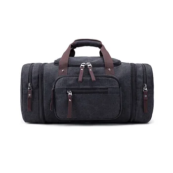 

53*30*25cm Canvas Men Fitness Bags Carry on Gym Bags Men/Women Outdoor Sports Tote Large Weekend Bag Fitness Sport Bags 30