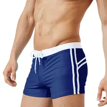 Мужской купальный костюм Летние плавки, боксёры для плавания спортивные плавки пляжные шорты дышащие быстросохнущие шорты для серфинга и пляжа